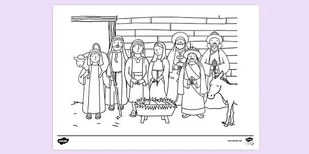 Free Birth Of Jesus Black And White, Download Free Birth Of Jesus Black And  White png images, Free ClipArts on Clipart Library