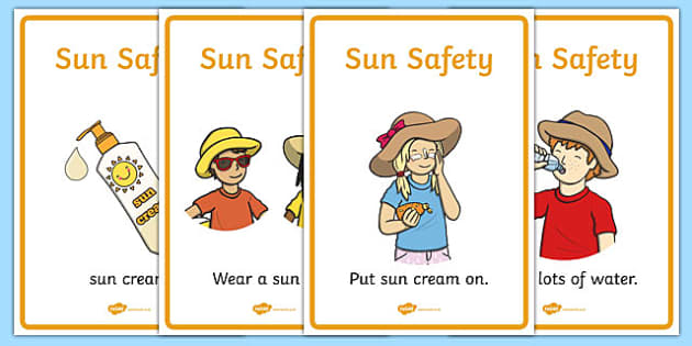 👉 Sun Safety Display Posters (teacher made)