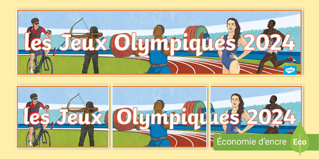 Banderole D Affichage Des Jeux Olympiques Twinkl