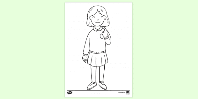 personal pronouns coloring pages