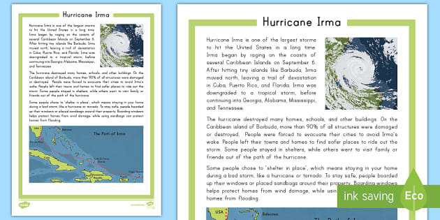 Fun Hurricane Facts For Kids To Print And Learn