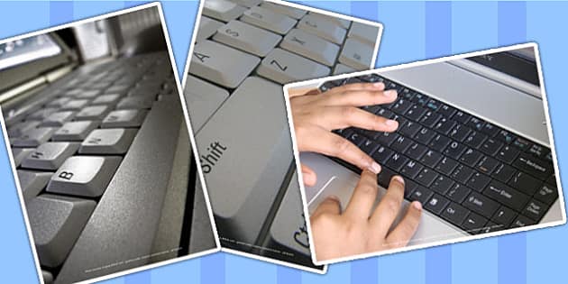 Word Processing Skills Photo Clip Art Pack (teacher made)