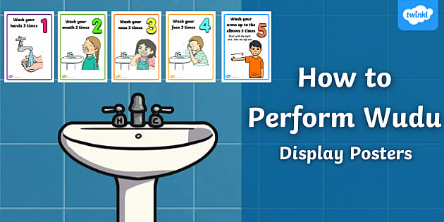 Eg Re 2 How To Perform Wudu Display Posters Ver 1 