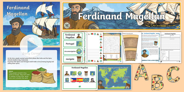 Ferdinand Magellan Activity Pack (teacher made) - Twinkl