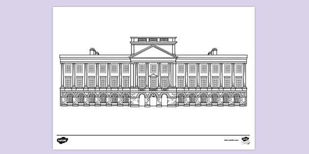 FREE! - Pemberley House Colouring Sheet | Colouring Sheets