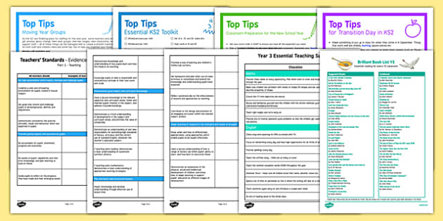 Teaching in Y3 Resource Pack - Start of Year 3 Activities