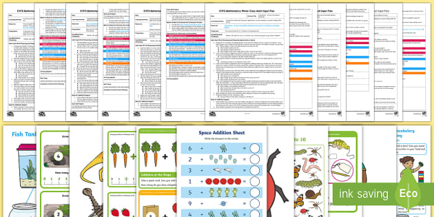 EYFS Maths: Beginning to use the Vocabulary Involved in Adding Adult Input