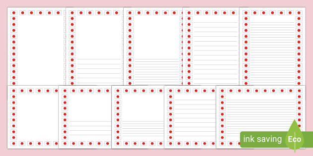 Japan Flag Page Borders - Around the World - Twinkl