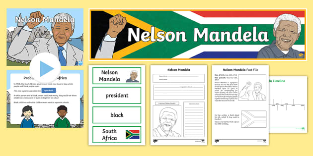 research project on nelson mandela