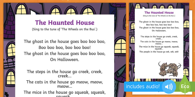 the song the haunted house