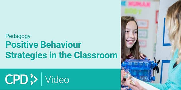 Positive Behaviour Strategies In The Classroom CPD Video