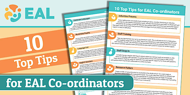 10 Top Tips for EAL Coordinators | EAL | Twinkl Inclusion