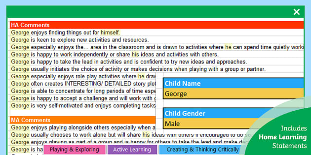 eyfs-report-comments-bank-of-differentiated-statements-hot-sex-picture