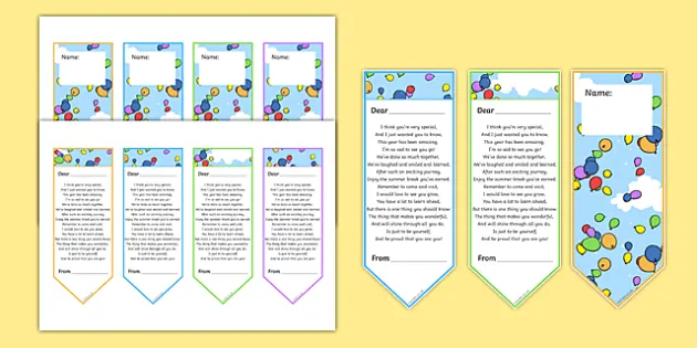 Free Inspirational Printable Bookmarks Resources Twin - vrogue.co