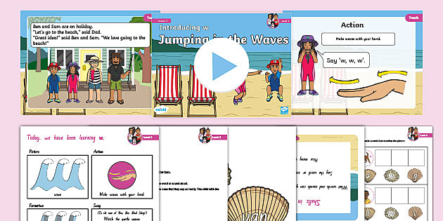 Nz Phonics Level 3 Week 1 Lesson 3 W Sound