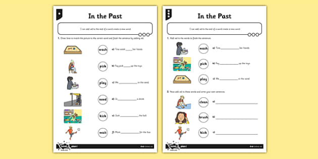 Past Tense Worksheets, ESL Worksheets