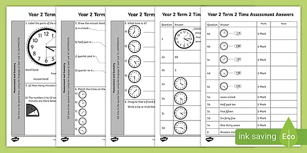 digital pdf wrm y2 telling time to the hour y1 revision