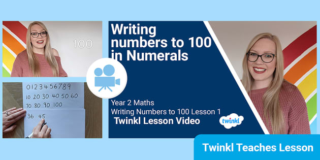 👉 Year 2 (Ages 6-7) Writing Numbers to 100: Video Lesson 1