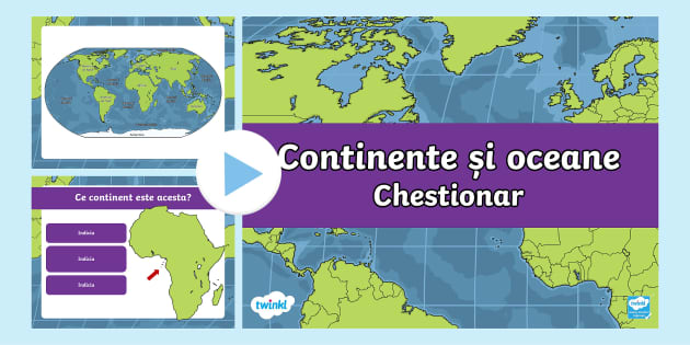Specialist Foreigner function Continentele Lumii - Prezentare PowerPoint | Twinkl România