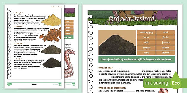 types of soil chart