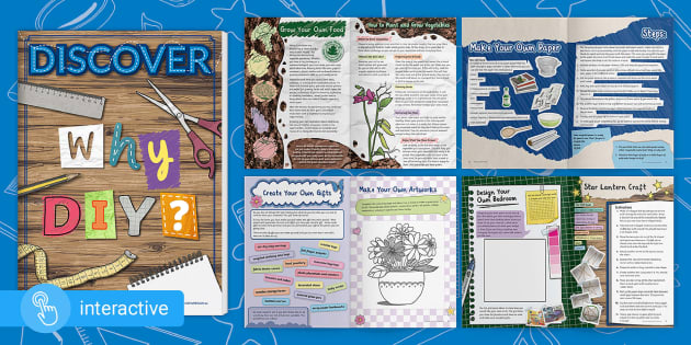 Discover with Twinkl #Issue 28 - Why DIY? (teacher made)