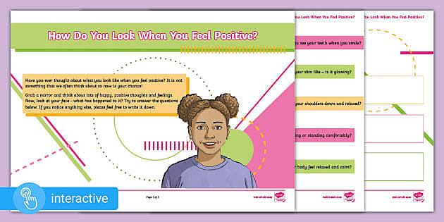 Interactive PDF: How Do You Look When You Feel Positive?