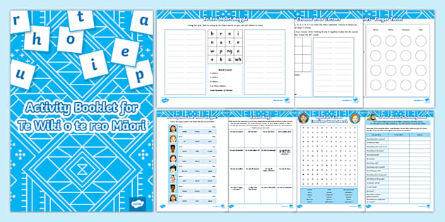 Year 4-6 Te Wiki o te reo Māori Activity Booklet - Twinkl