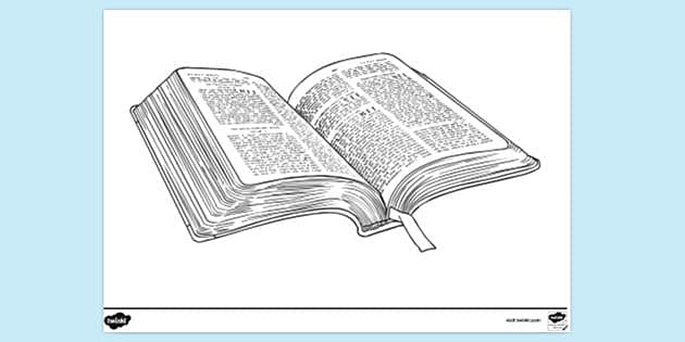 free coloring bible pages