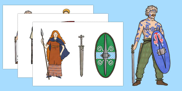 Iron Age Celts for Kids - The Nobles - Men, Women, and Children - Iron Age Celts  for Kids