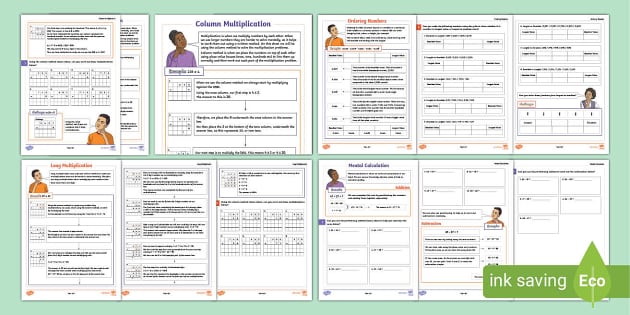 year 5 maths homework pack