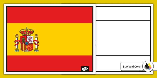 Spain Flag Poster (Teacher-Made) - Twinkl