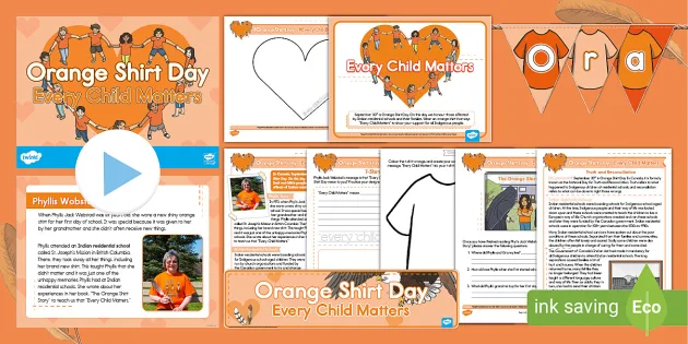 Primary Orange Shirt Day Activities | Printables - Twinkl