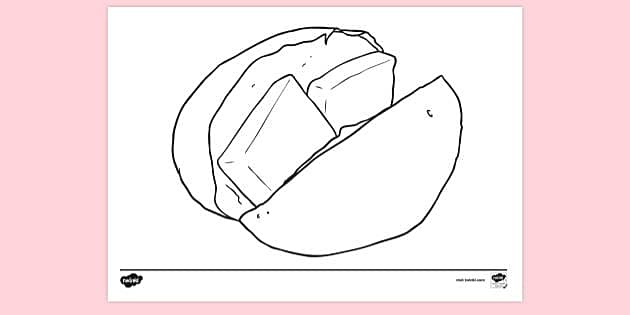 Potato Colouring | Colouring Sheets (teacher made) - Twinkl