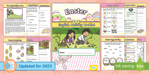 easter homework year 1