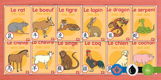 Lunar New Year Birthday Display Posters French Twinkl