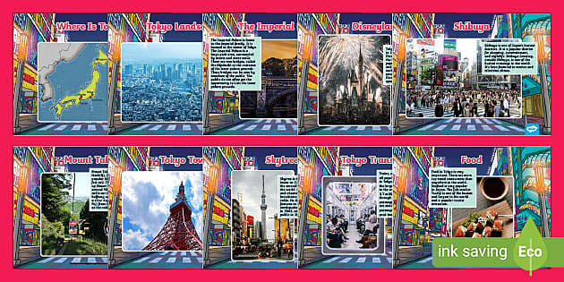 Tokyo Informational Posters (teacher made) - Twinkl