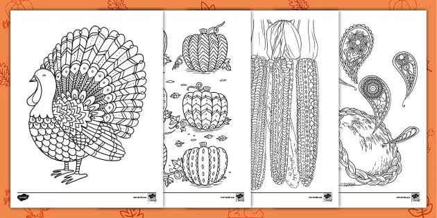 I Spy Thanksgiving Coloring Book for Kids Age 2-5: A Fun Activity