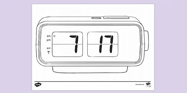 How to draw an alarm clock - YouTube