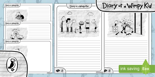 FREE! - Diary of a Wimpy Kid: Writing Frames (Teacher-Made)