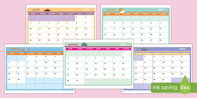 Calendario Editabile  Twinkl (teacher made) - Twinkl