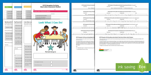 EYFS Reception Baseline Assessment Pack (teacher made)