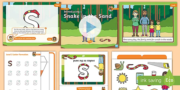 s, a, t, p' phonemes Lesson Plan - Level/ Phase 2 Wk1L5 - Twinkl Phonics