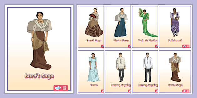 Philippine National Costumes Grade 6 Twinkl Twinkl