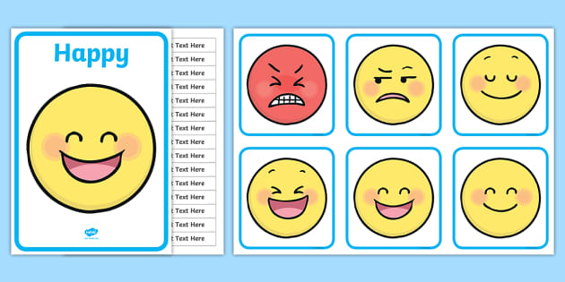 feelings faces for preschoolers