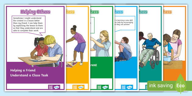 helping others differentiated activity sheets twinkl ks1