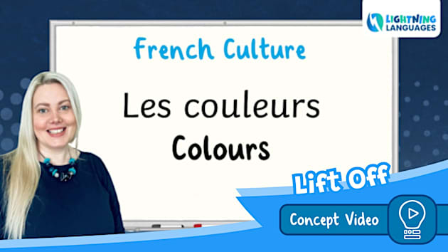 👉 Lightning Languages | French | Colours Culture Concept Video