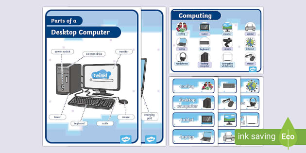 Parts of a computer KS2 - ICT - Computing - Resources