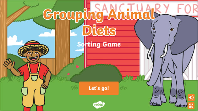 Grouping Animal Diets Game