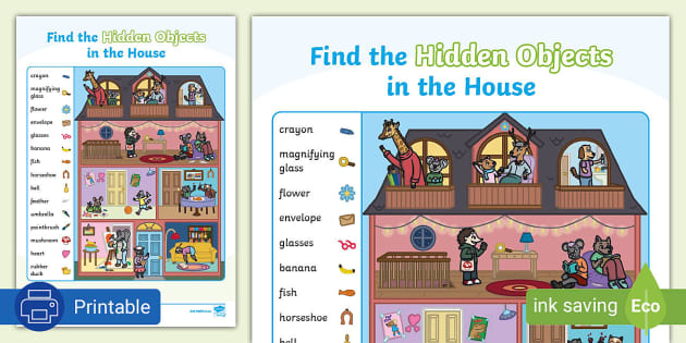 Find the Hidden Objects in These Pictures  Hidden picture puzzles,  Halloween puzzles, Brain teasers for kids