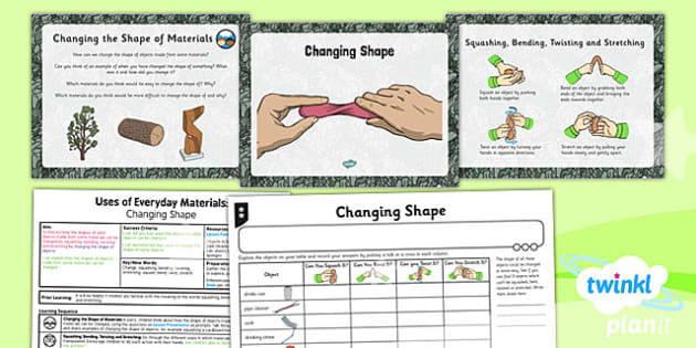 Changing Materials Year 2 Science Everyday Materials